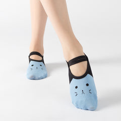 Cartoon Yoga Socks, Fun and Functional Workout Socks