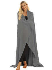 Soft Flannel Night Robe Women's Sleepwear