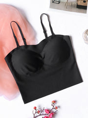 Comfy Wireless Ribbed Bra Stretch Intimates Lingerie