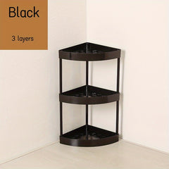 Layered and Corner Storage Rack - Ideal for Kitchens, Bathrooms, Living Rooms