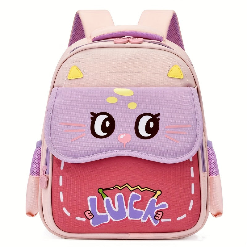 Kids Large Capacity Backpack for School with Spine Protection