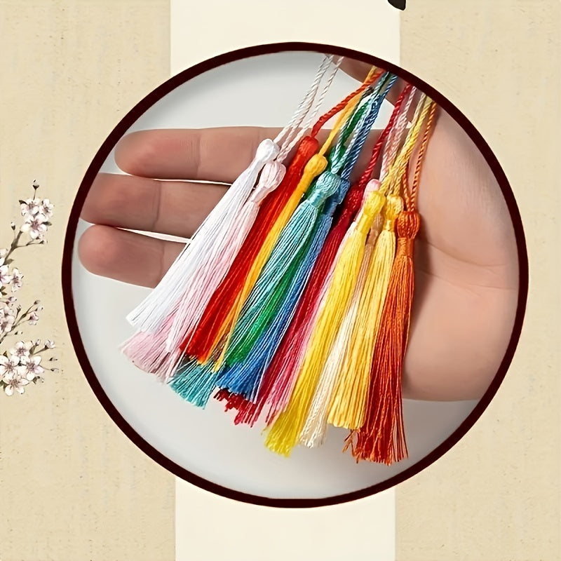 40pcs DIY Tassel Pendant for Crafts Clothing Bridal Bouquet Sewing Fabric