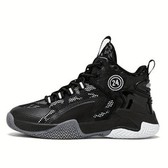 Boy's Block Basketball Shoes Comfy Non Slip Sneakers