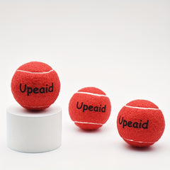3pcs Rubber Tennis Balls for Practice Training