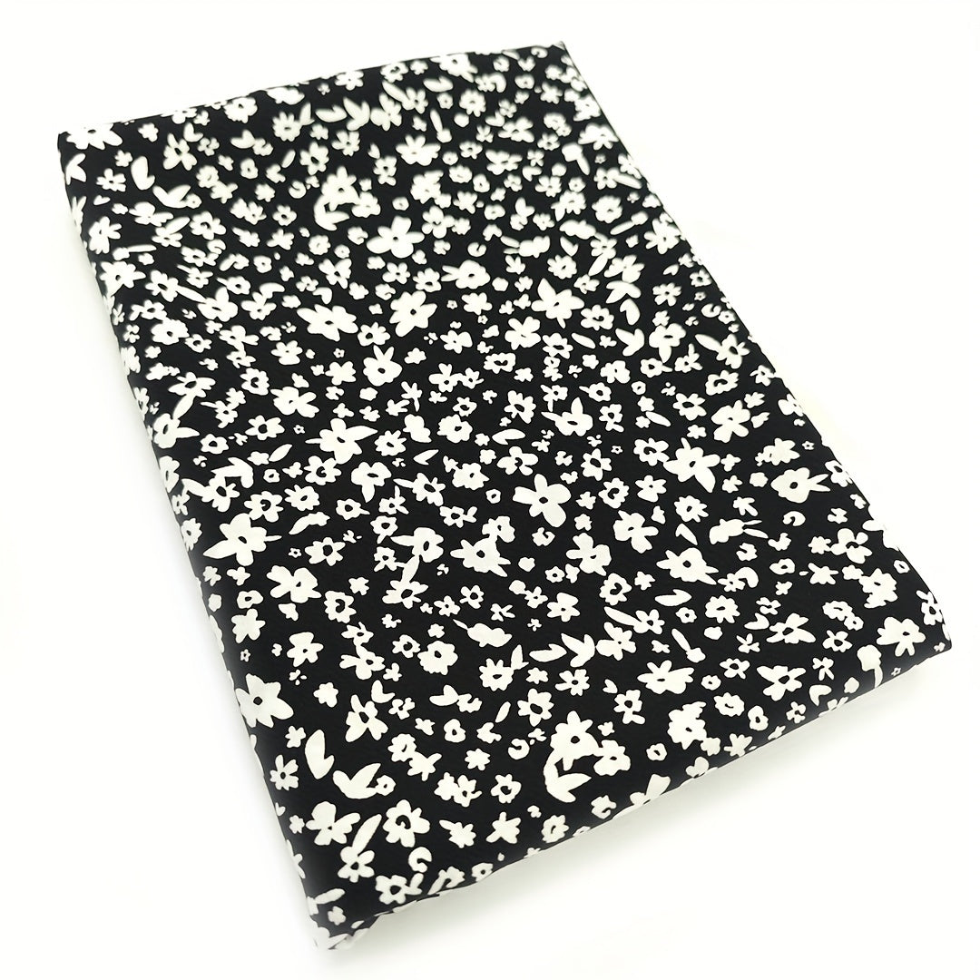 1yd Faux Cotton Fabric for DIY Clothes Pants Dress Quilt Covering