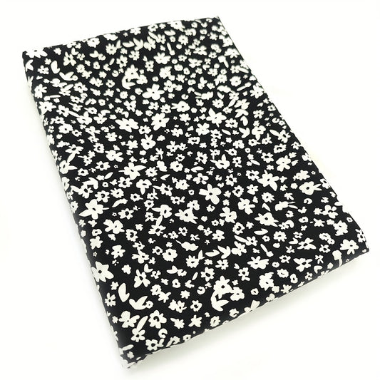 1yd Faux Cotton Fabric for DIY Clothes Pants Dress Quilt Covering