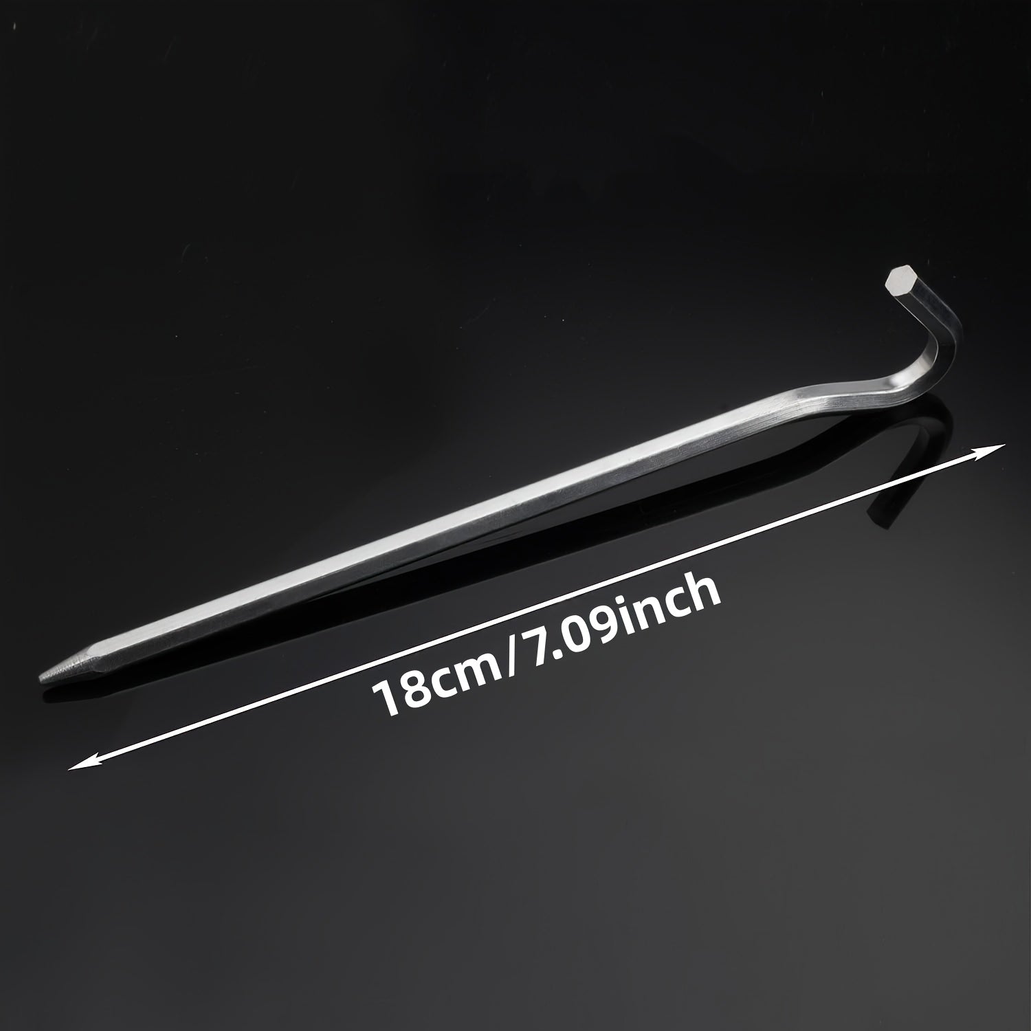 10pcs Tent Nails 7 Inch Garden Camping Awnings Nails