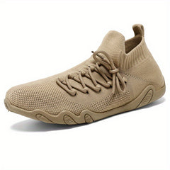 Men's Knitted Casual Shoes Non Slip Sneakers For Traveling