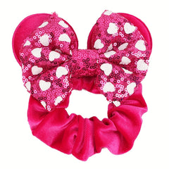 1pc Kids Large Hair Ring & Cute Hair Ties