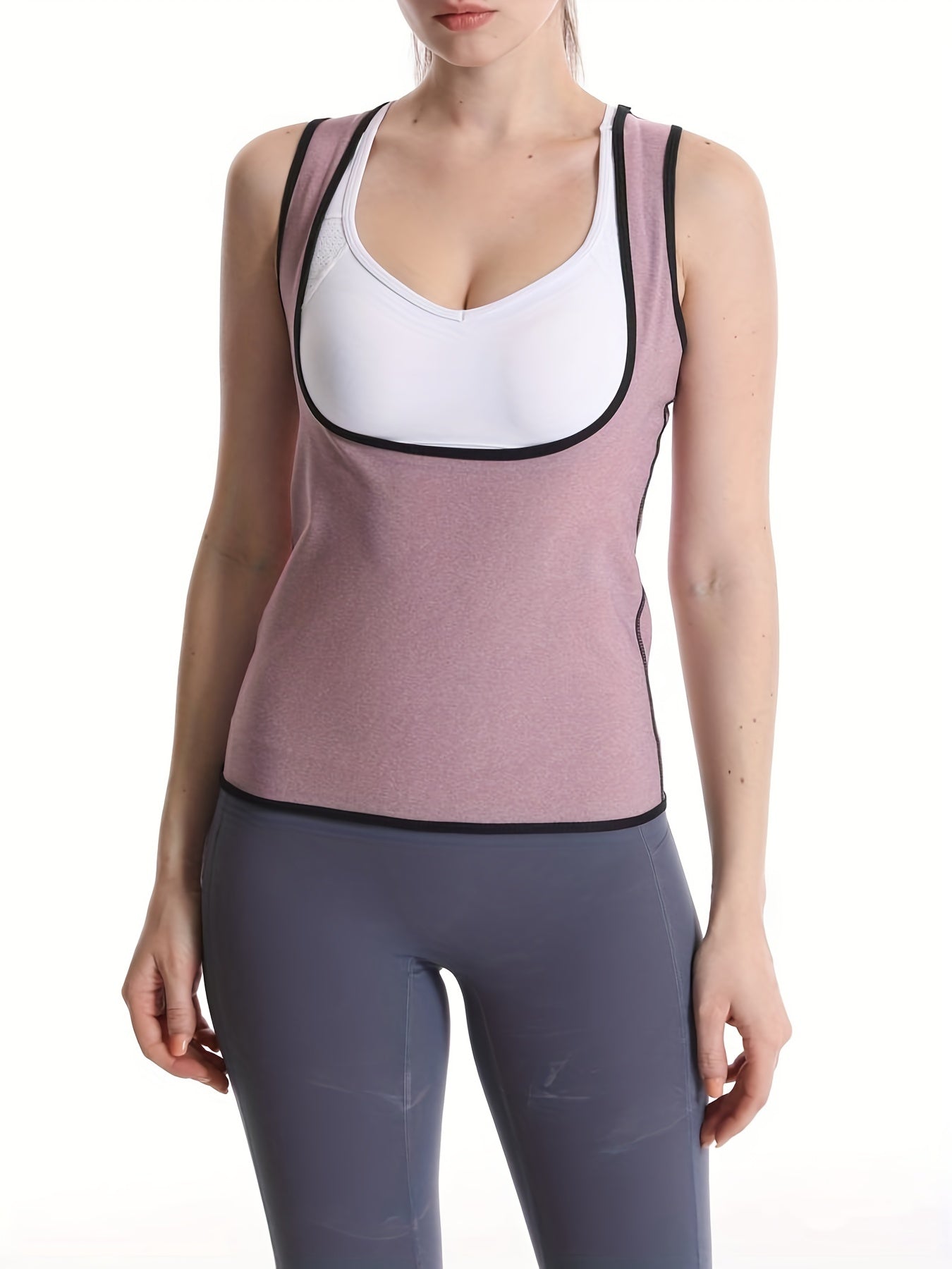 Tummy Control Shaping Tank Top Slimmer Open Bust Top