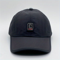 Quick Dry Letter C Embroidery Baseball Cap Sunshade Dad Hat