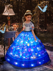Fun Light Up Costume Flower Fairy Cosplay Dress