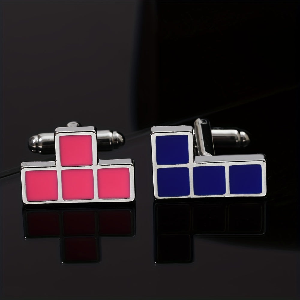 Square Cufflinks Cuff Nails Shirt Cufflinks Sleeves Studs Accessories