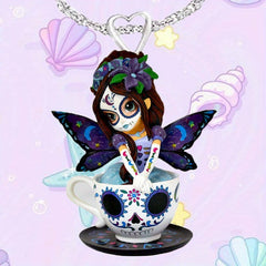 Cartoon Girls Pendant Necklace Sweet Jewelry Accessories For Girls
