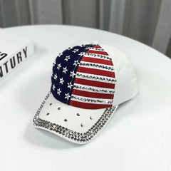 5 Pointed Star Diamond Baseball Cap Outdoor Sunshade Hat