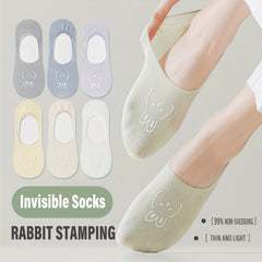 8 Pairs Summer Comfortable Non Slip Low Cut Liner Socks