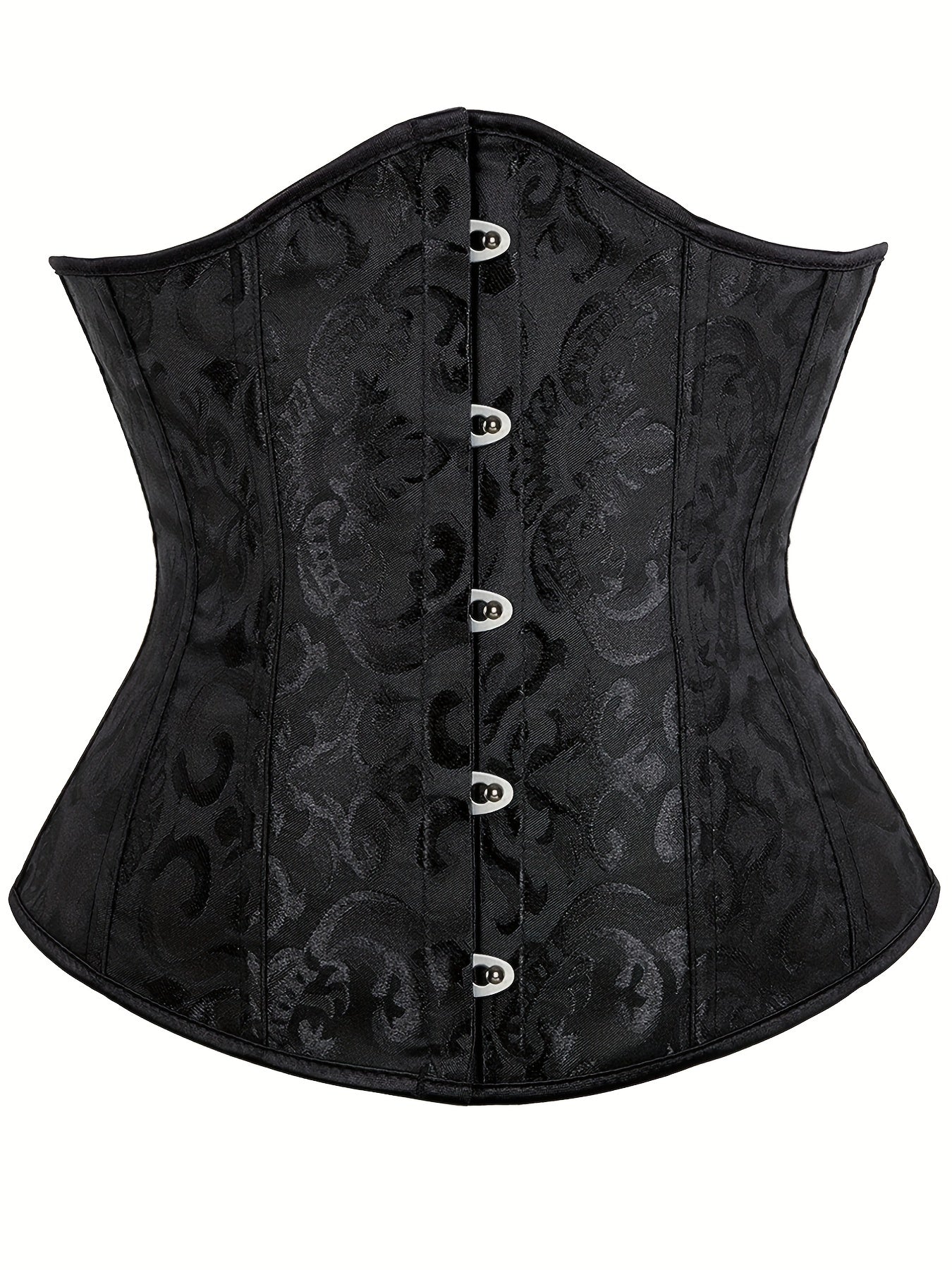 Strapless Corset Bustier Tummy Control Lace Up Body Shaper
