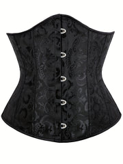 Strapless Corset Bustier Tummy Control Lace Up Body Shaper