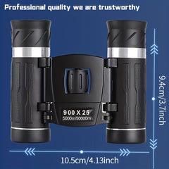 Compact Waterproof Binoculars HD for Bird Watching Travel Sightseeing
