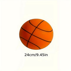 Silent Basketball PU Material Elastic Basketball For Home Indoor