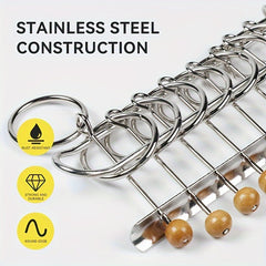 Set Of 24 Golden Puzzle Rings Nine ring Set Educational And Puzzle solving Toy