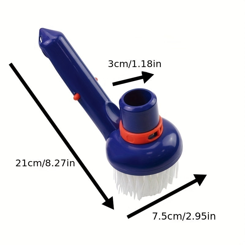 Pool Cleaner Brush for Steps and Corners, Hot Tubs and Spas