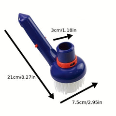 Pool Cleaner Brush for Steps and Corners, Hot Tubs and Spas