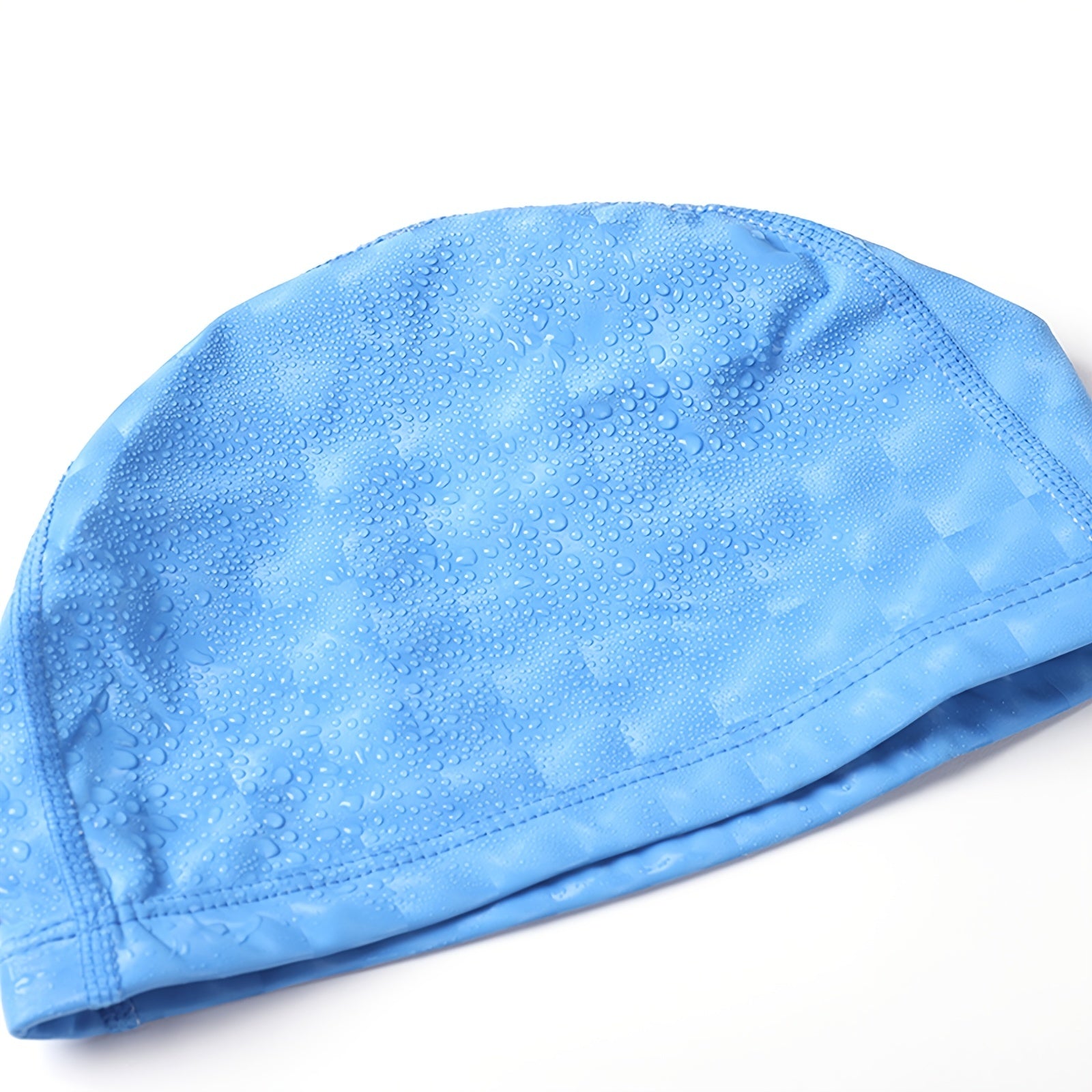Soft Waterproof PU Swimming Cap for Pool Comfort