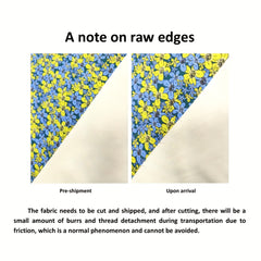 1yd DIY Cotton Fabric for Clothes Quilts Pants Dress Cut Size 1yard