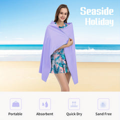 Quick Dry Microfiber Towel for Travel, Sports, Camping - Absorbent & Lightweight