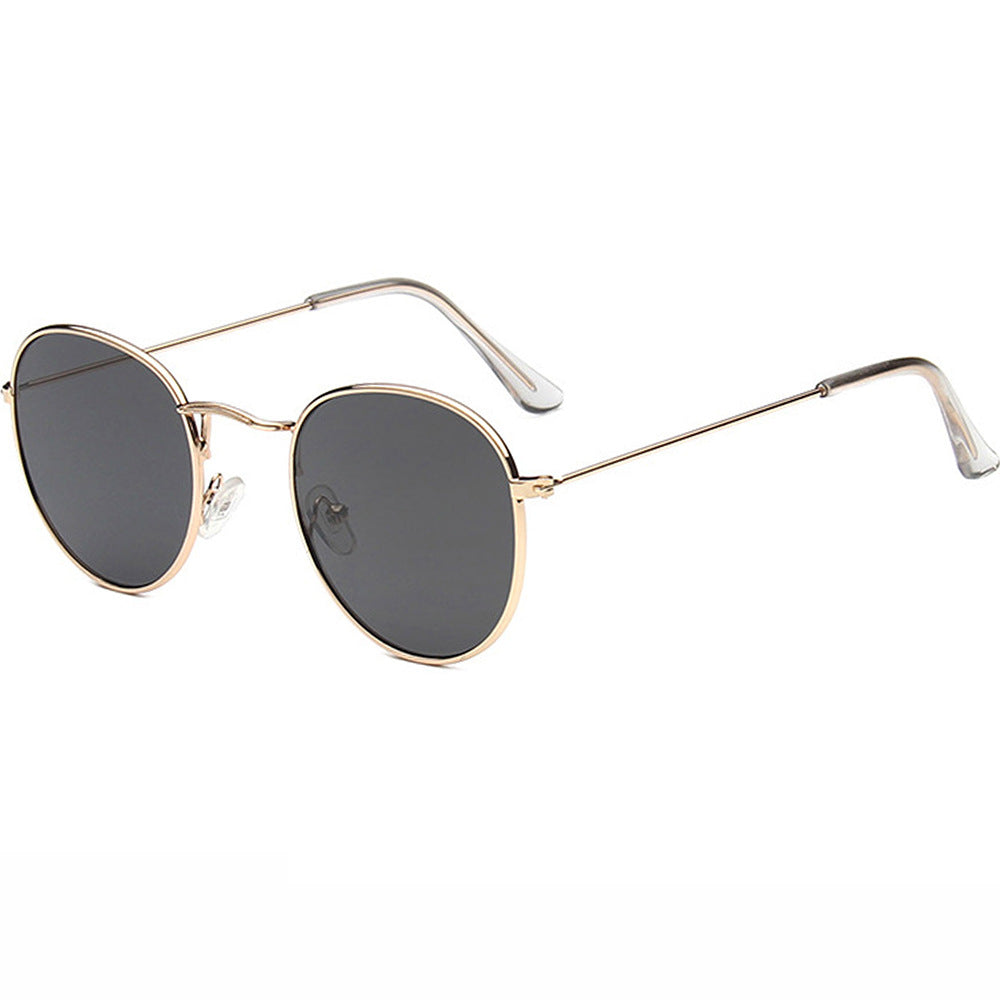 Vintage Oversized Round Sunglasses Women Sun Protection