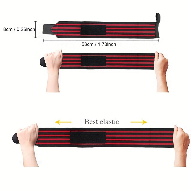 Weightlifting Wrist Wraps Professional Support Heavy Duty Thumb Loop