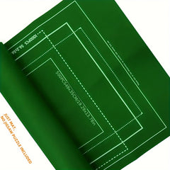 Large Non-Slip Jigsaw Puzzle Mat - Fits 1500pcs - Green