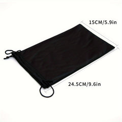 5pcs Soft Sunglasses Bag Goggles Storage Drawstring Glasses