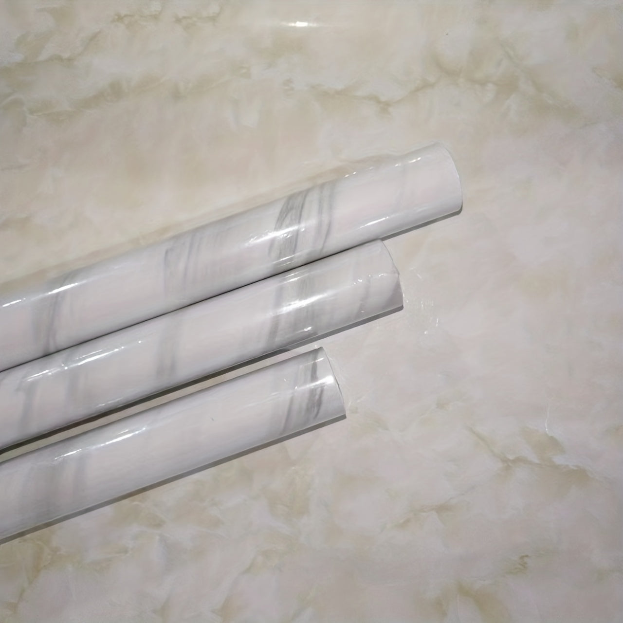 Marble Pattern Self-Adhesive Wallpaper for Kitchen Countertop Furniture