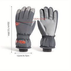 Waterproof Windproof Non-slip Warm Gloves for Cycling