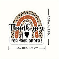 500 Assorted Labels for Baking, Packaging, Envelope Sealing