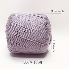2pcs Colored Yarn Hand Knitting Crochet Yarn 100g pc