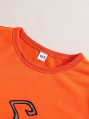 Girls' Halloween Pumpkin Sweatshirt