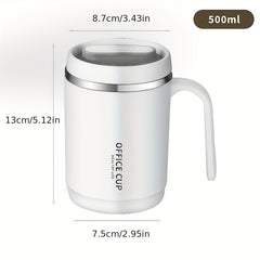 Double Anti-scald Tea Cup Stainless Steel Insulated Coffee Mug