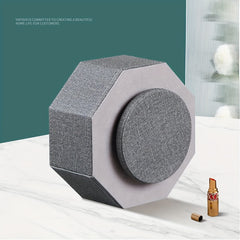 Desktop Remote Control Holder Waterproof PU Leather Storage Box