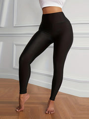 High Waist Skinny Leggings Stretchy Casual Leggings For Workout