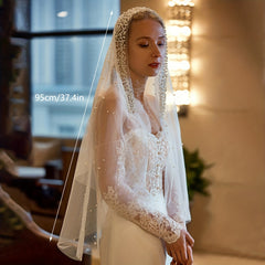 Baroque Wedding Veil With Comb Bride Cathedral Veil Long Veil Wedding Decal