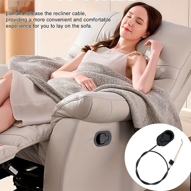 2 Sets Folding Sofa/Recliner Replacement Handle with Cable Repair