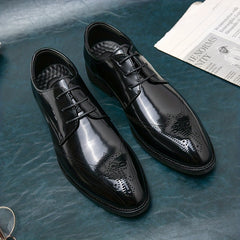 Men's Formal Dress Shoes Lace Up Business Shoes Slip Low Top