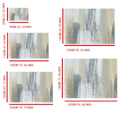 Abstract Area Rug Modern Crystal Velvet Non-slip Soft Mat Machine Washable