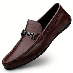 Men's Moc Toe Loafers Non-Slip Shoes