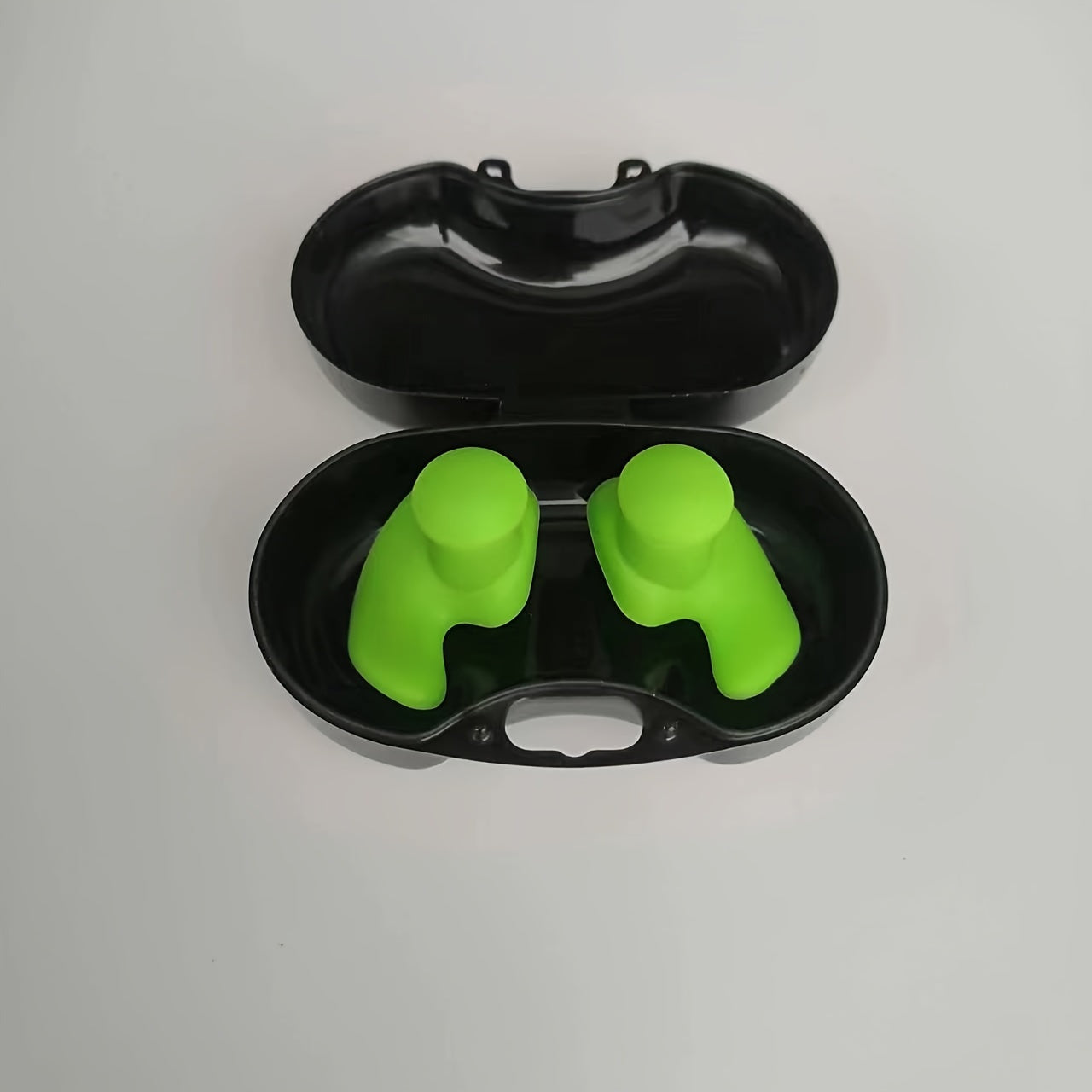 Spiral Silicone Earplugs with Box for Swimmers Divers Surfers