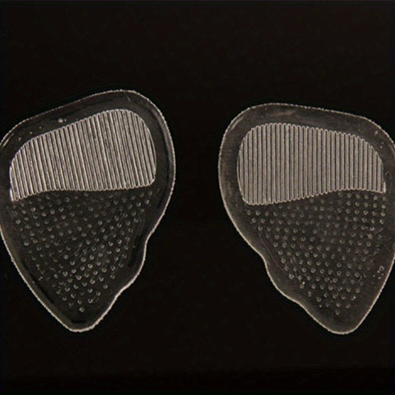 Clear Silicone Forefoot Pads Foot Massage Cushions Insoles