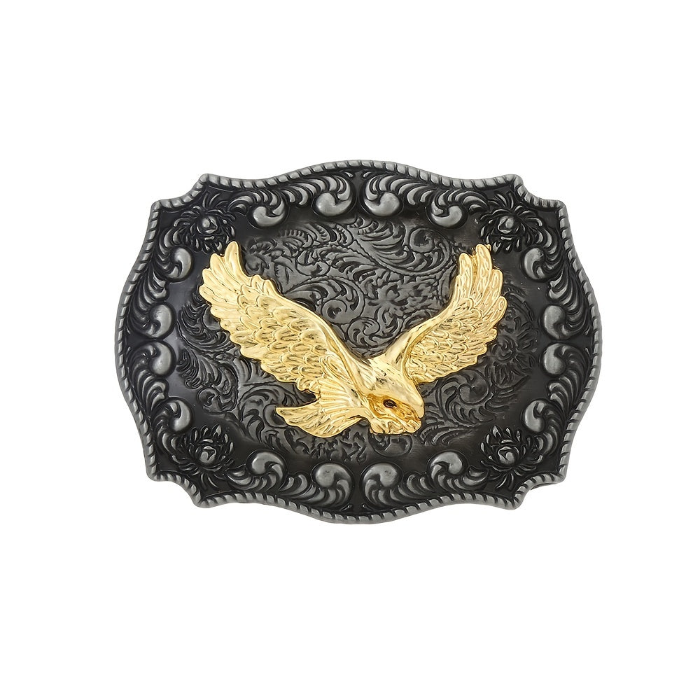 Western Cowboy Men's Eagle Belt Buckle